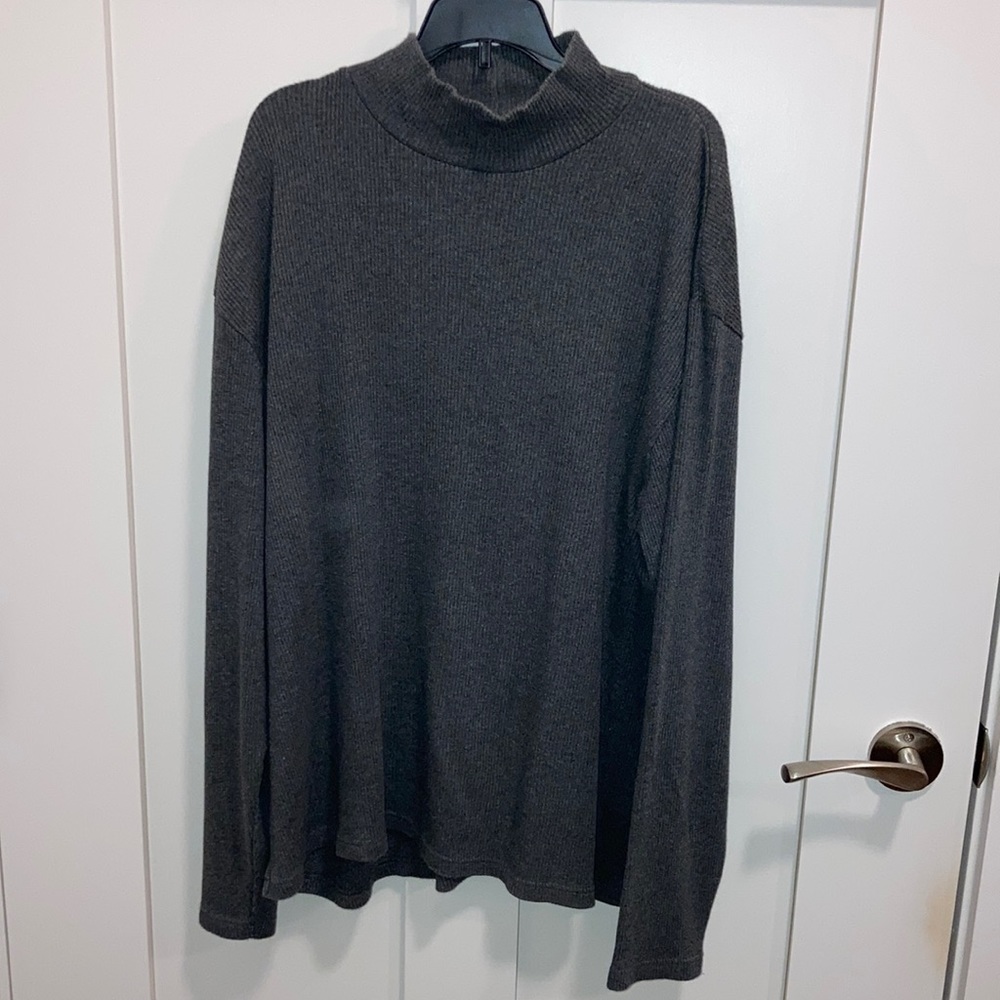Mens mock turtleneck sweater.
